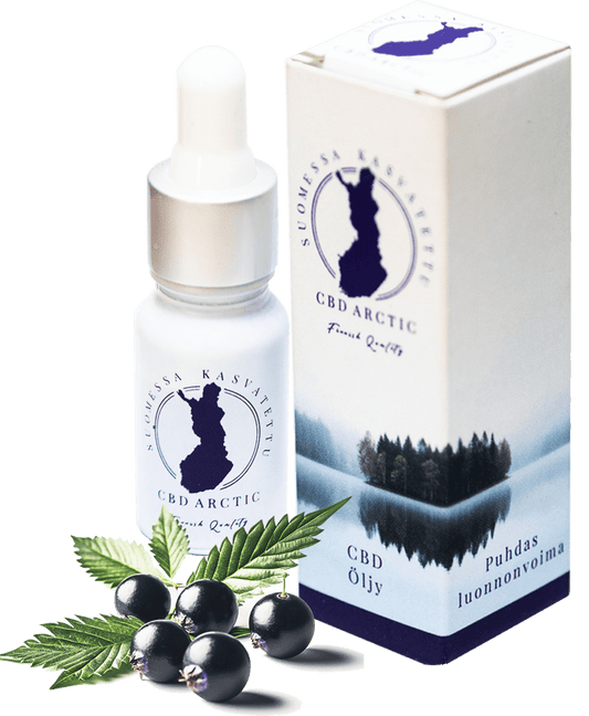 Huile de CBD aux Baies de Cassis Noires 10%